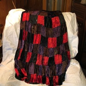 Long Skirt velveteen